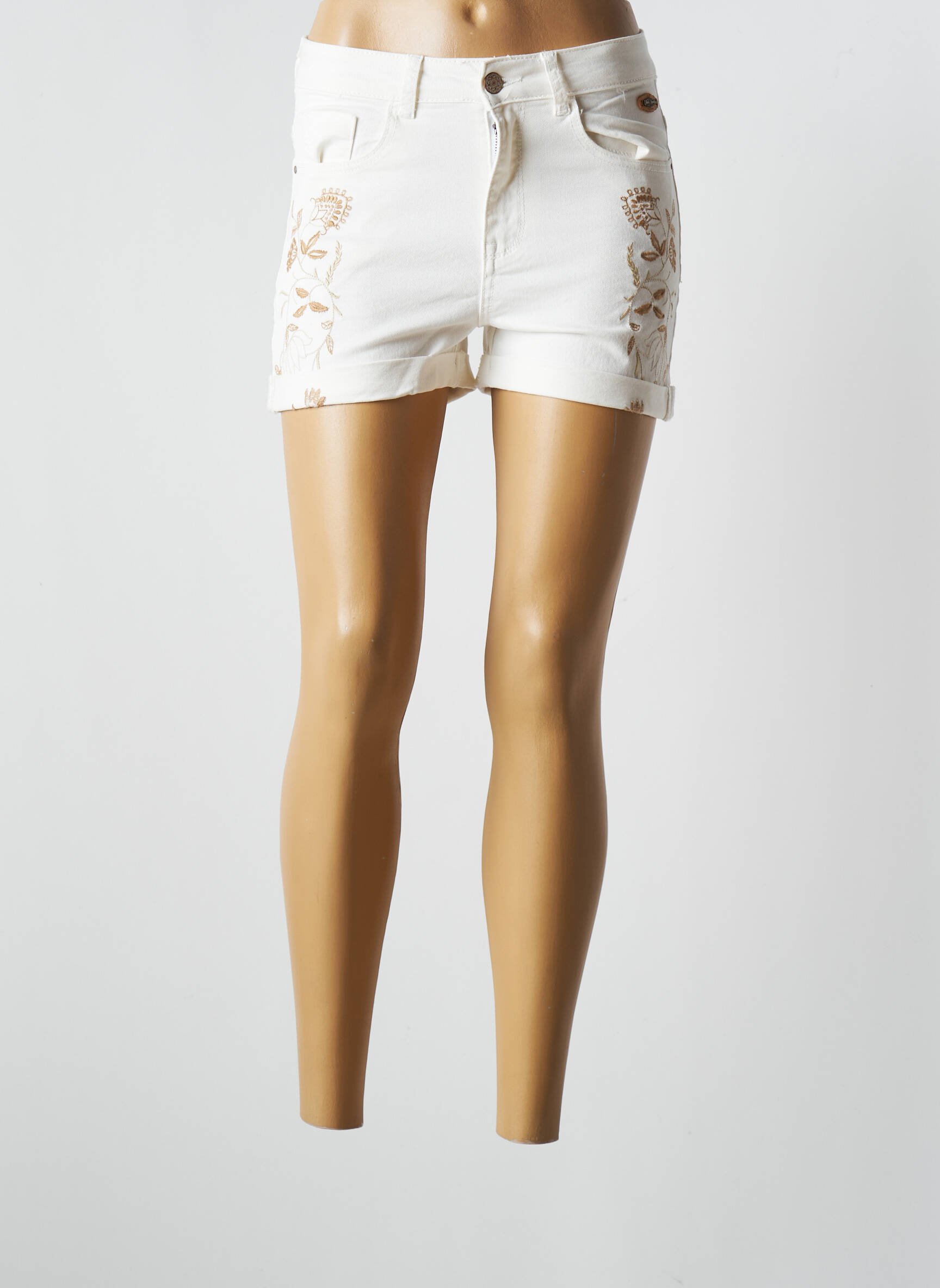 Nekane Shorts 1 Femme couleur beige
