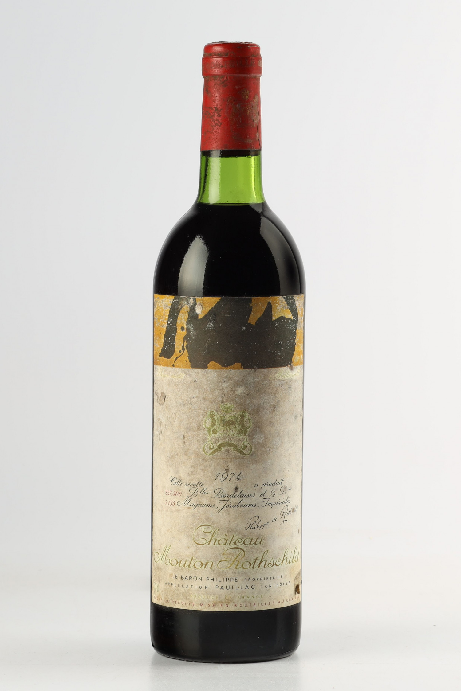 Château Mouton Rothschild 1974, Pauillac