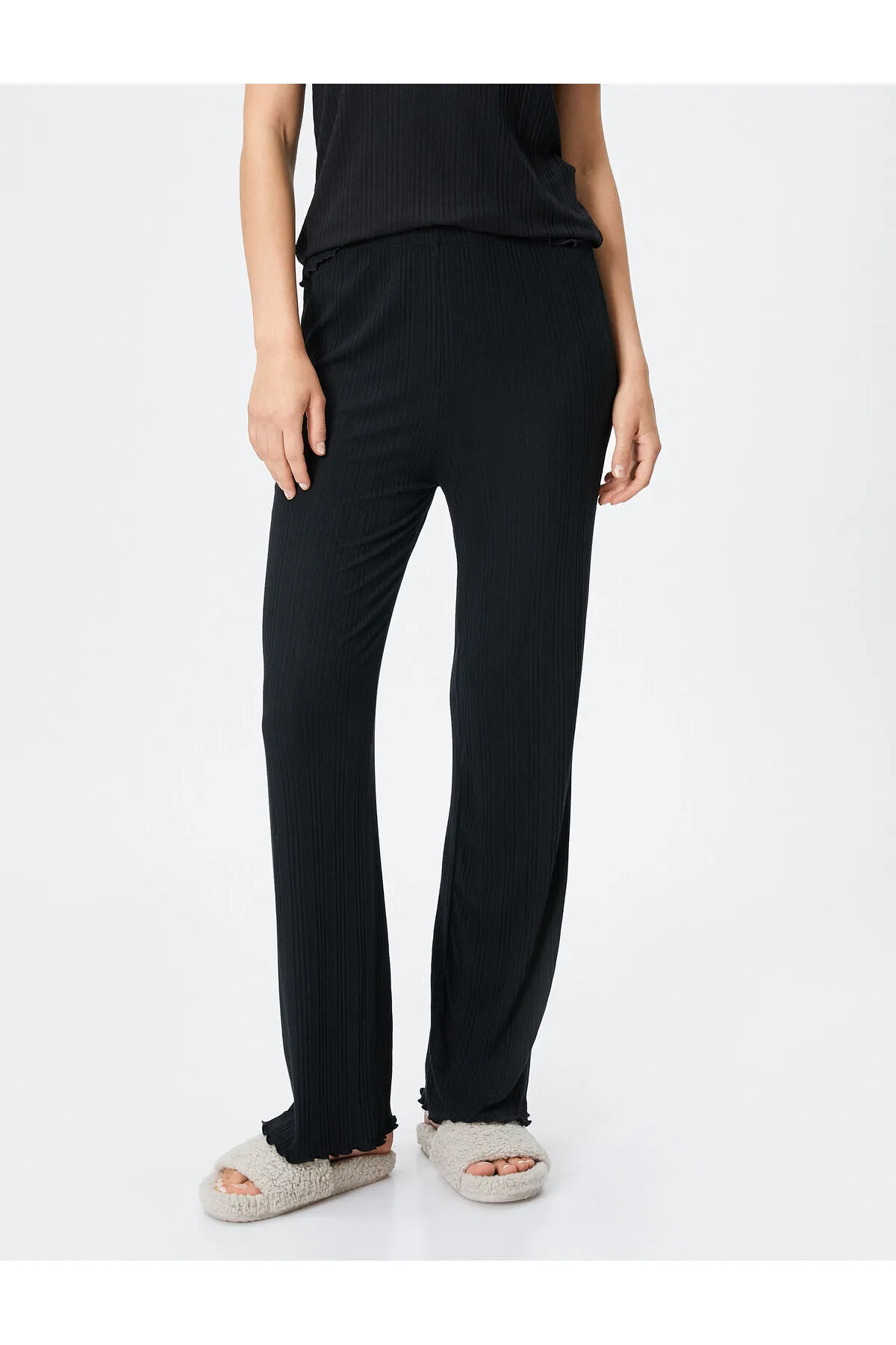 Koton  Pyjamahose aus Modalmischung mit geradem Bein