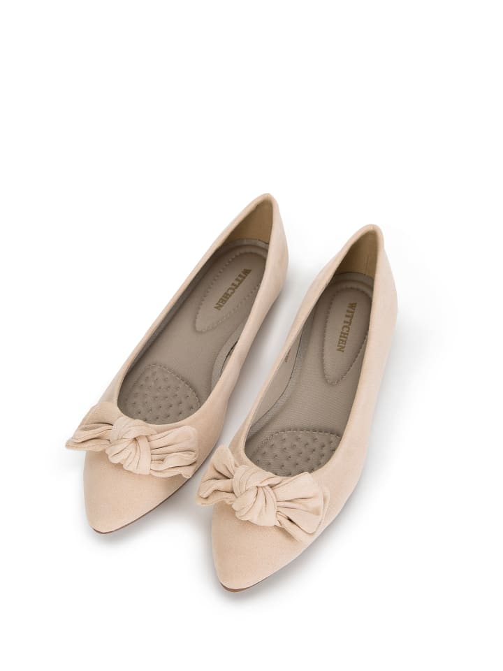 Wittchen Classic ballerinas in Lightbeige günstig kaufen