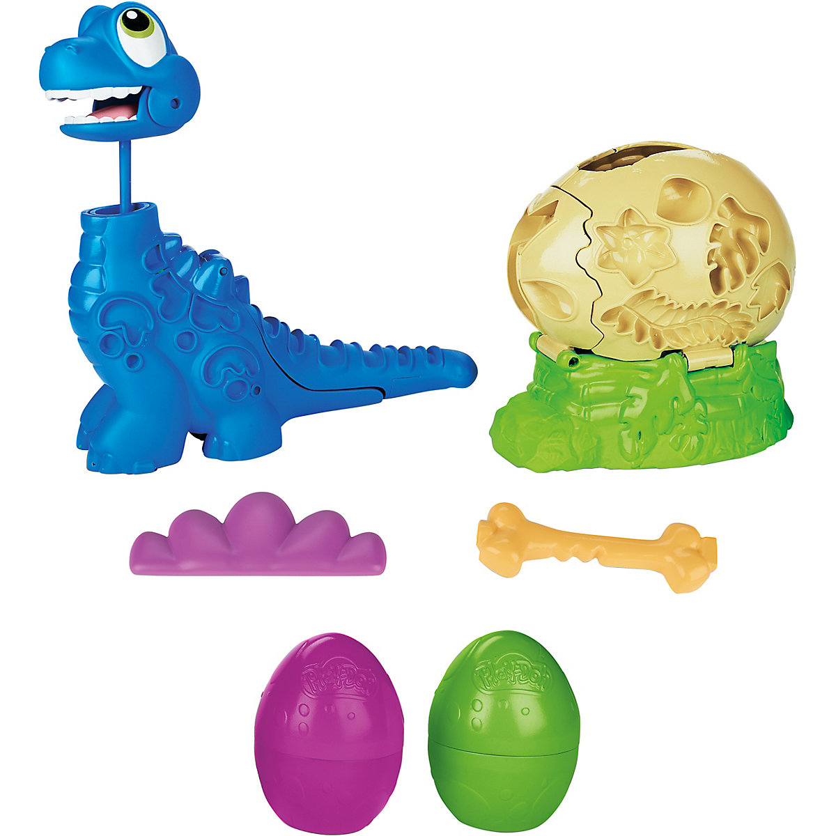 Play-Doh Dino Crew Bronto aus dem Ei