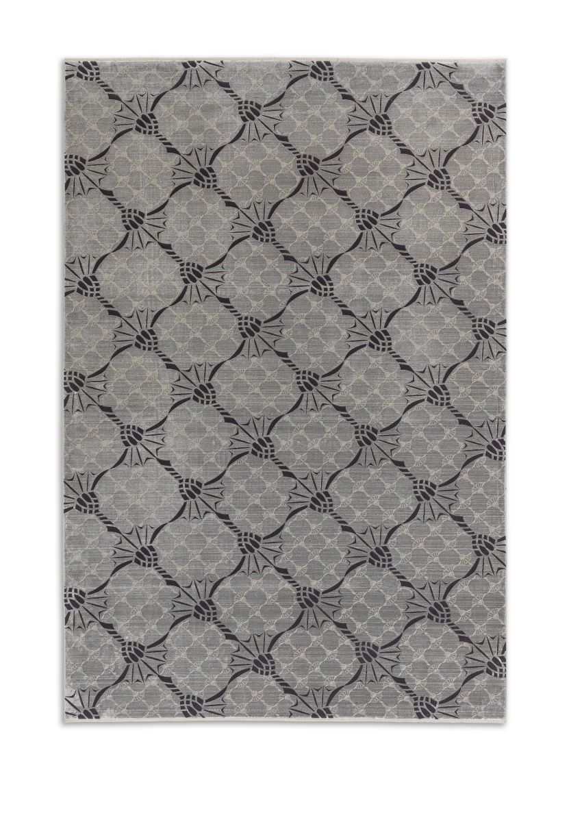 Joop! Webteppich Cornflower Double Silber 170 x 240 cm