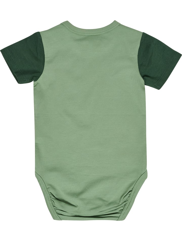 Hummel Hummel Druckknopf Strampler Hmlarnold Kinder in HEDGE GREEN günstig kaufen