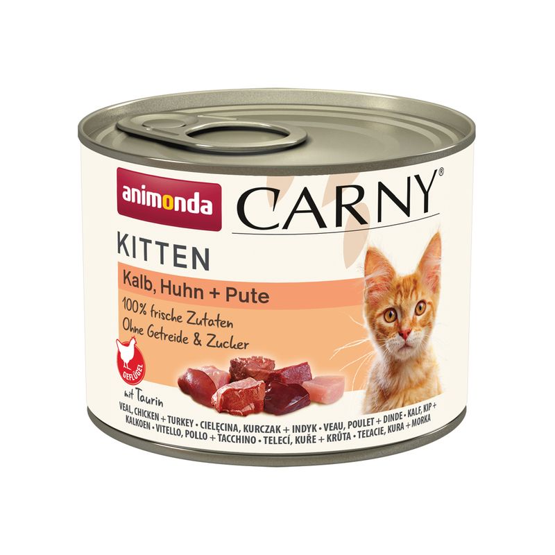 Sparpaket animonda Carny Kitten 24 x 200 g