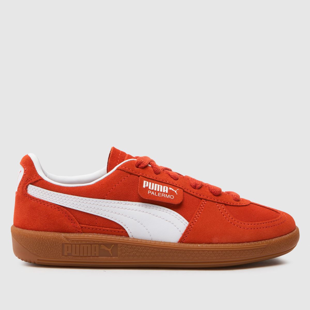 PUMA röda Palermo Pojkar Ungdomsskor