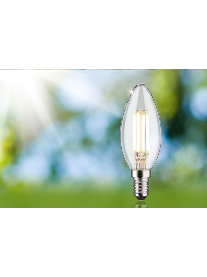 paulmann LED Eco-Line Kerze E14 840lm 4W 3000K klar 230V A günstig kaufen onesize