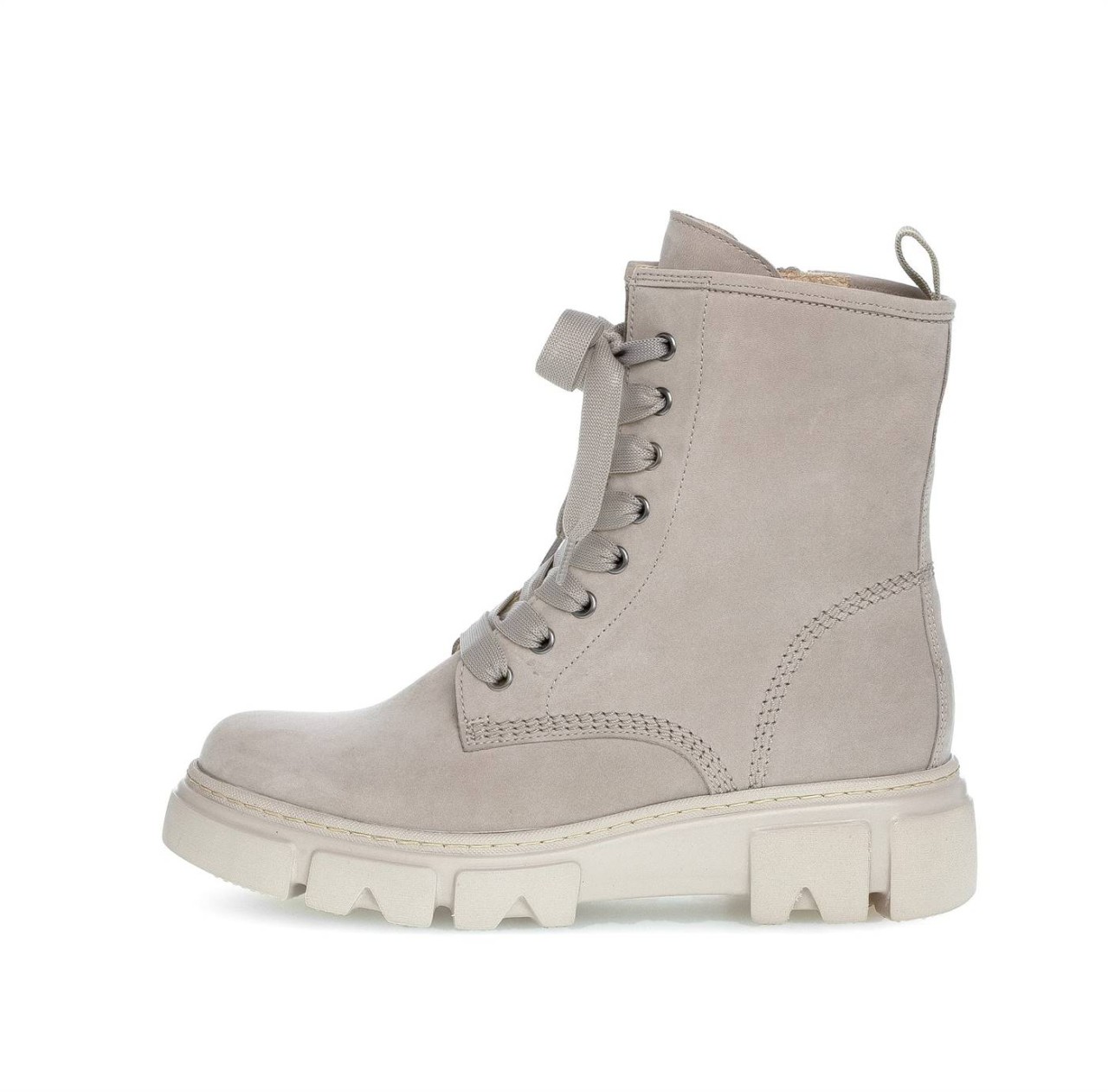 GABOR Freizeit Schnürer beige Gabor Fashion Biker- und Combat Boots 31