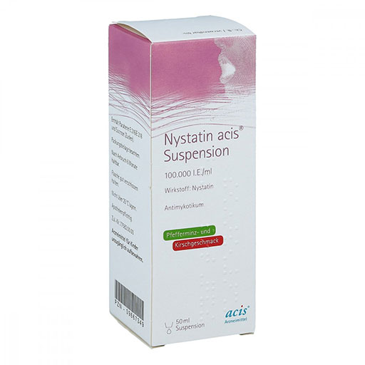 NYSTATIN acis Suspension  50 ml  Suspension