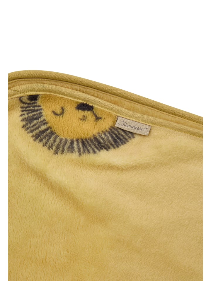 Sterntaler Babydecke Plüsch SAFARI in ocker günstig kaufen onesize