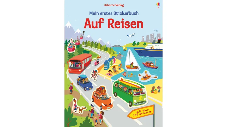 Mein erstes Stickerbuch: Auf Reisen