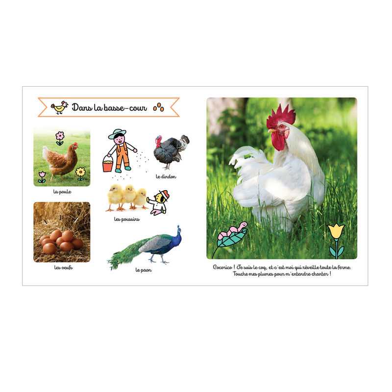 Livre La ferme - Larousse Jeunesse