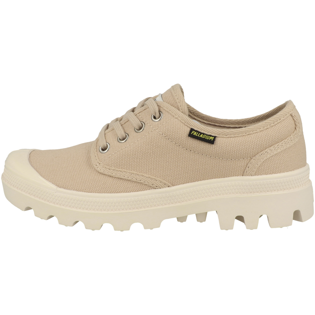 Palladium Pallabrousse Ox Schnürschuhe beige