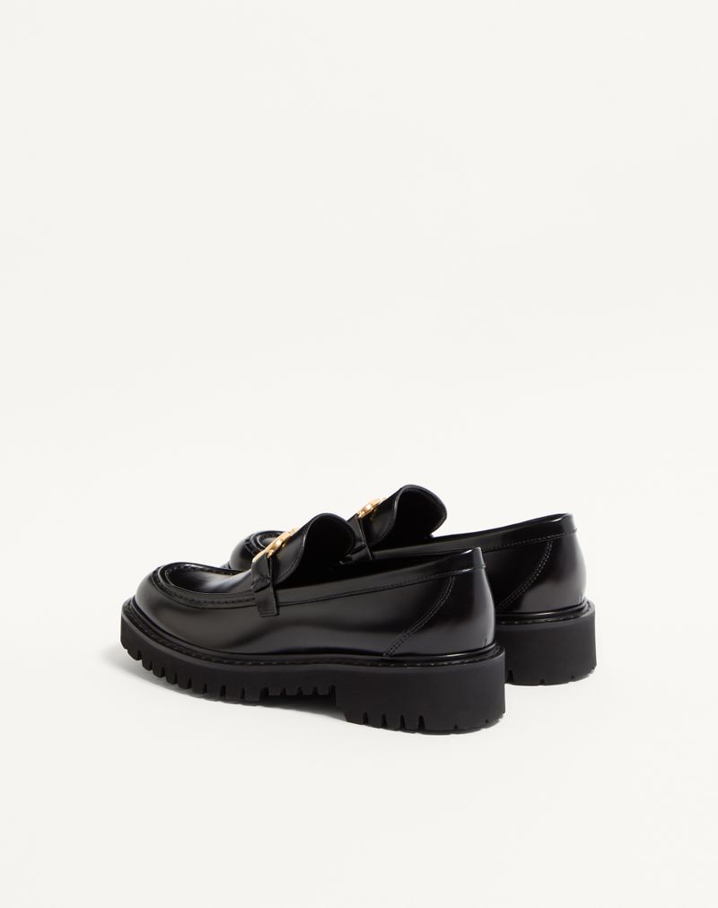 Mocassim de pele de bezerro exclusivo VLogo