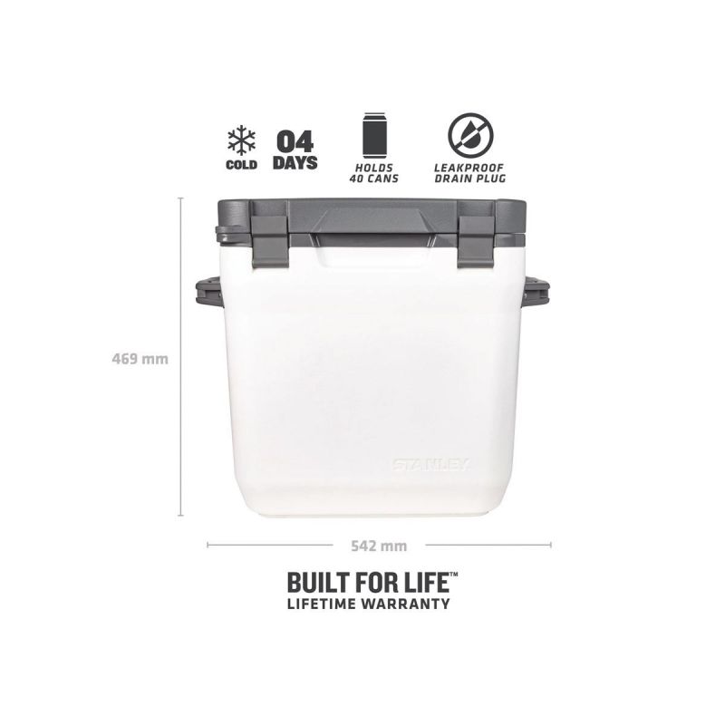 Camping Kühlschrank \/ Eisbox, Stanley Adventure Cold For Days Outdoor Cooler 30qt \/ 28,3l Polar