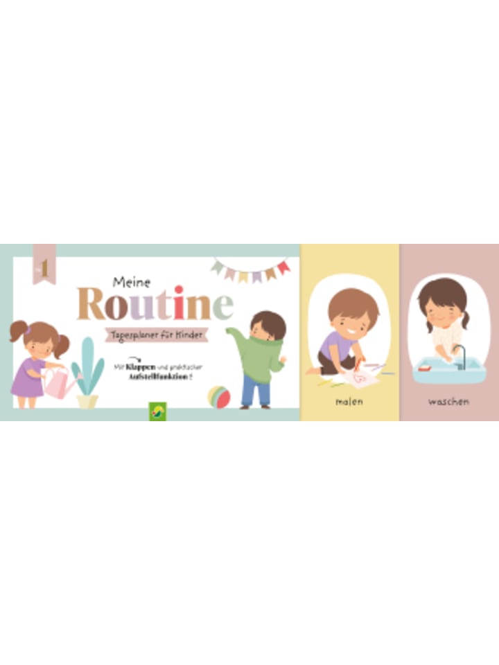 Schwager & Steinlein Buch - Meine Routine - Tagesplaner für Kinder günstig kaufen onesize