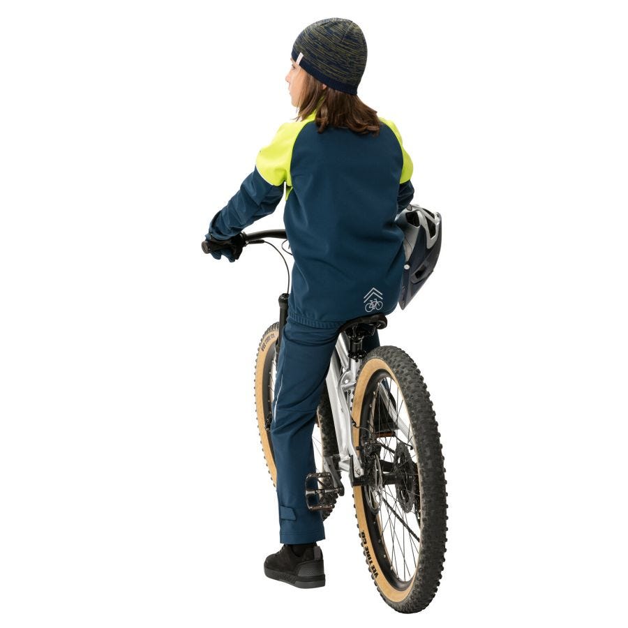 Qimsa Softshell Fahrrad Jacke Kinder