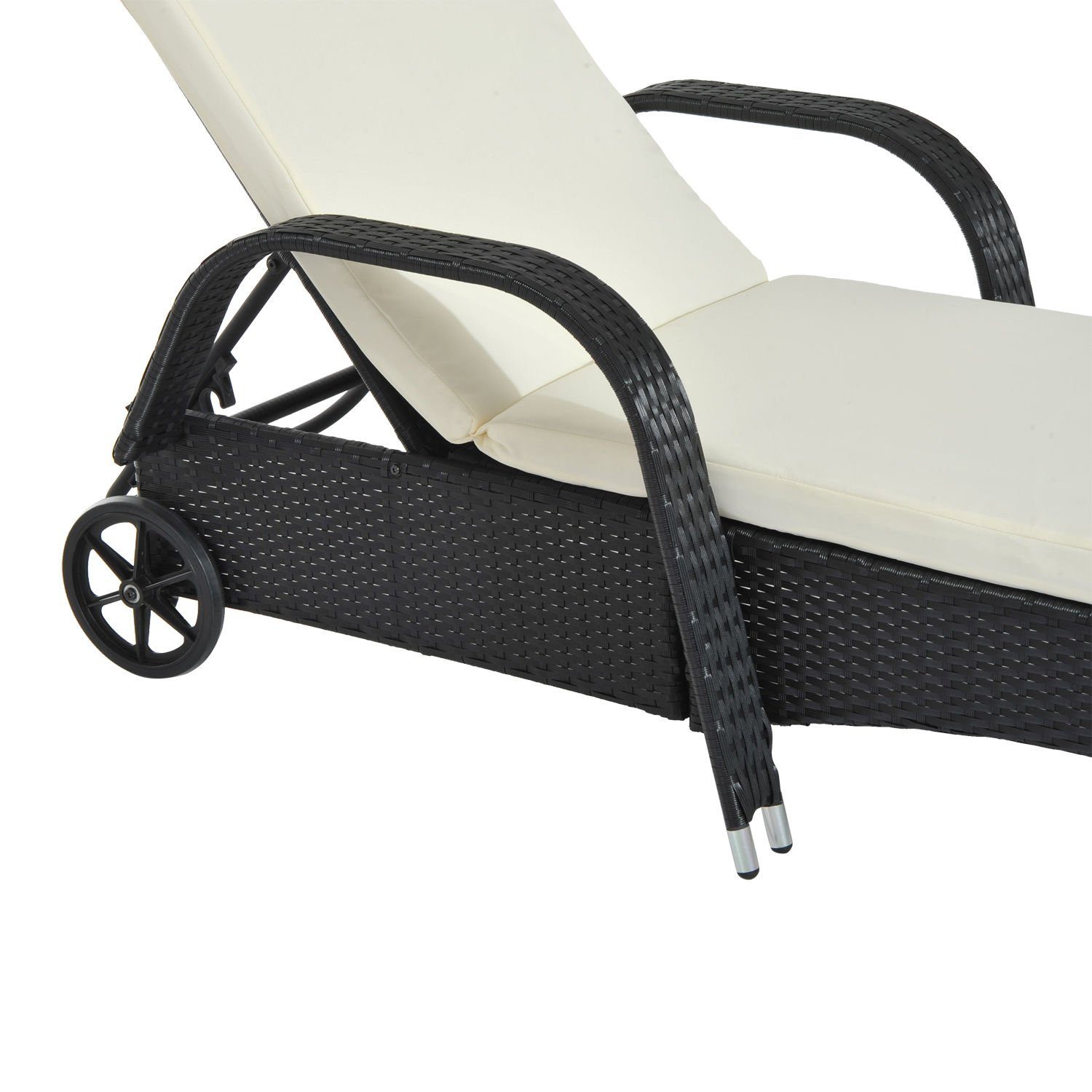 Outsunny Gartenliege Sonnenliege