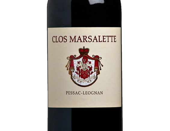 Clos Marsalette Rouge 2015 Bordeaux Pessac-Léognan