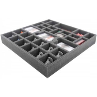41mm Schaumstoffeinlage für Zombicide Staffel 1 Grundspiel Box