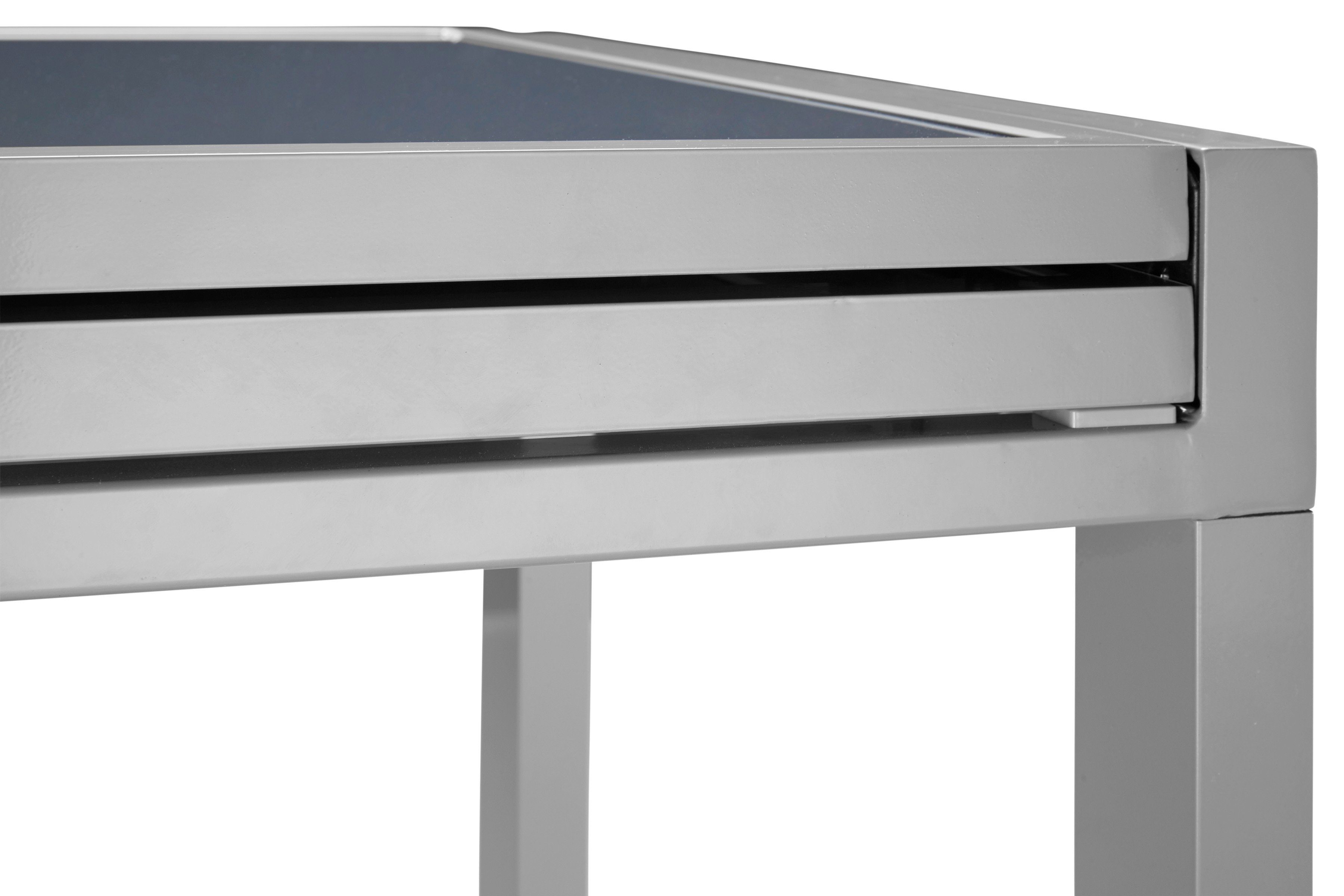 MERXX Gartentisch Lima, 65x65-130 cm, ausziehbar