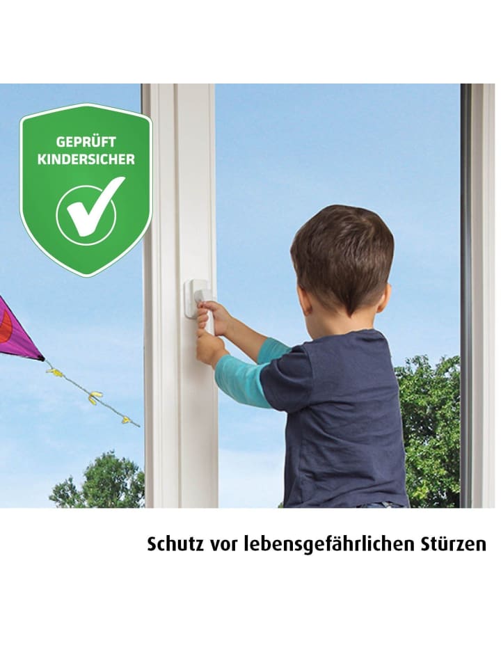Reer Vorteilspack WinLock Fenster- & Balkontürsicherung in Weiß ab 6 Monate günstig kaufen onesize