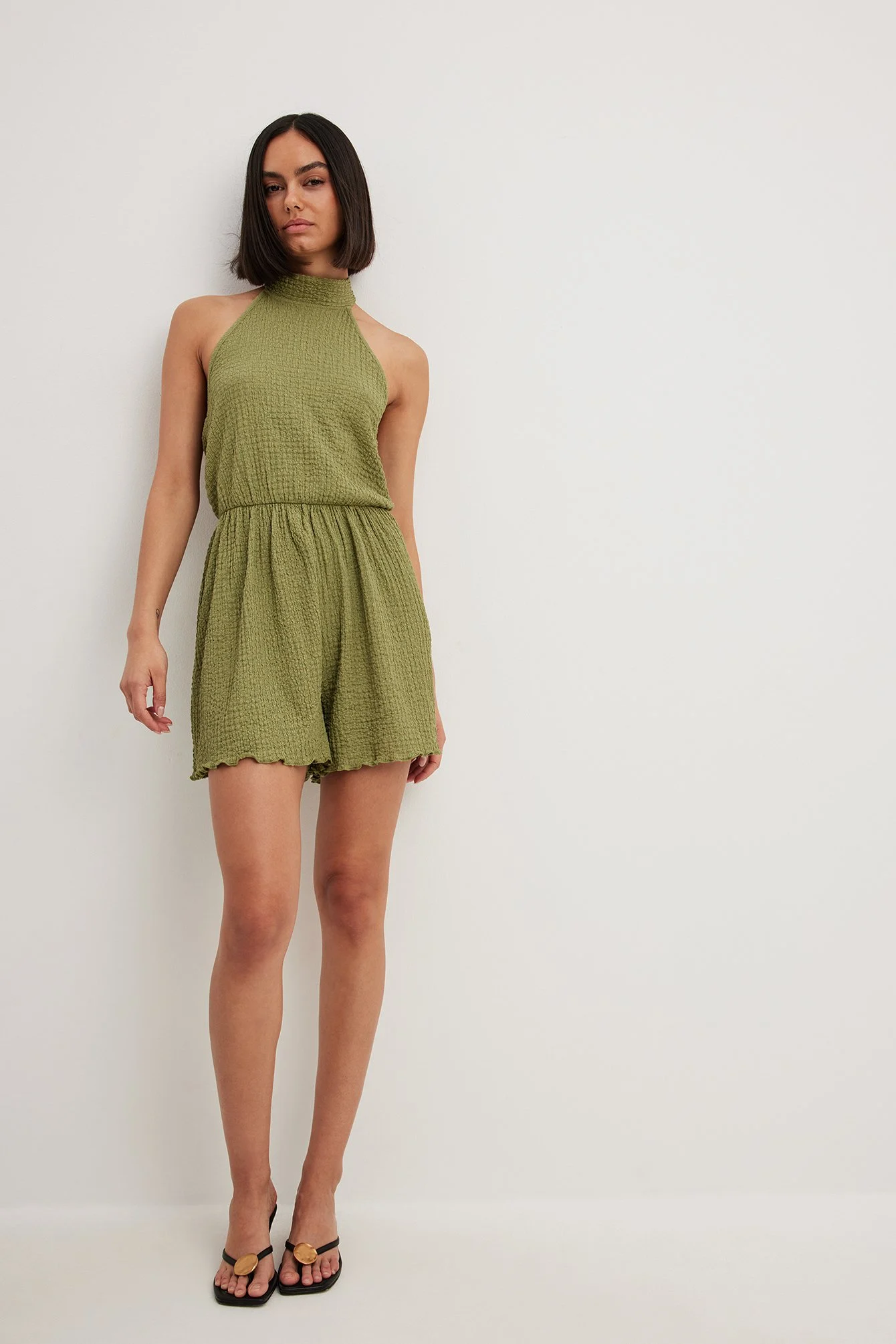 Strukturierter Playsuit