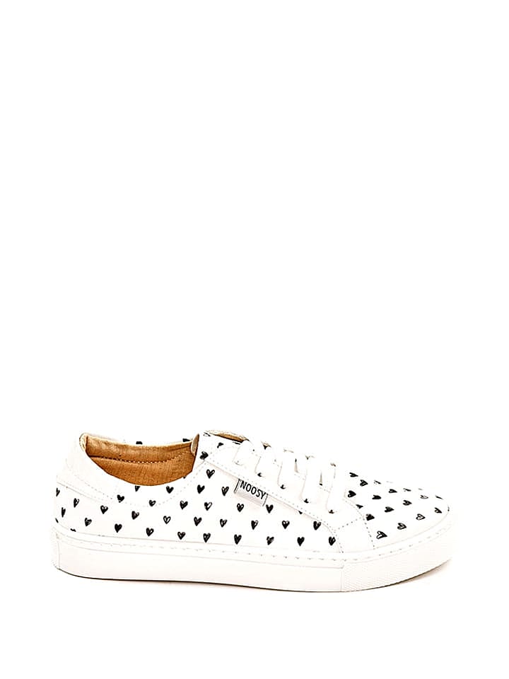 Noosy Sneakers in Weiß/ Schwarz günstig kaufen 38