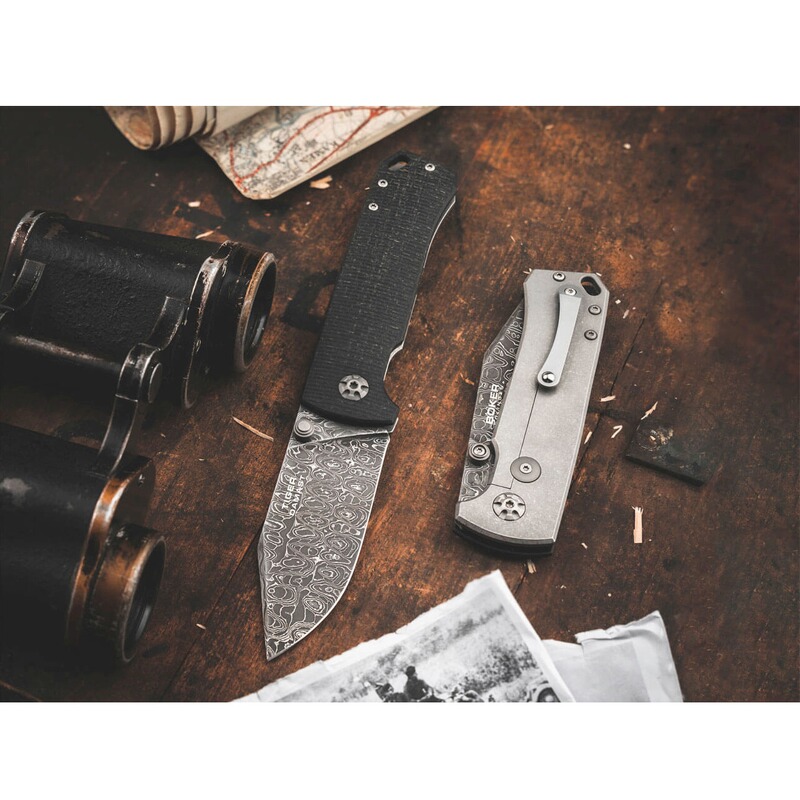 B&ouml;ker Messer Tiger Damast B&ouml;ker