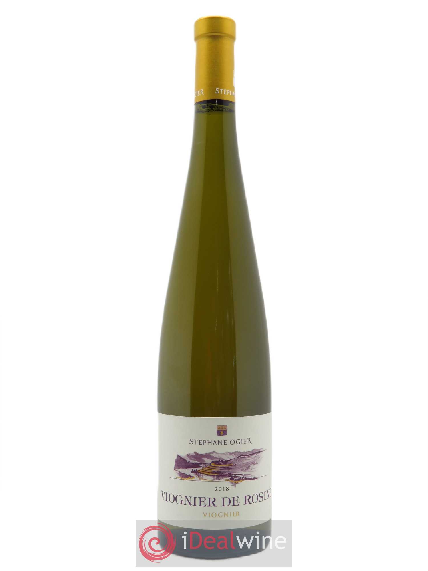 IGP Collines Rhodaniennes Viognier de Rosine Michel et Stéphane Ogier  2018 - Lot de 1 Bouteille