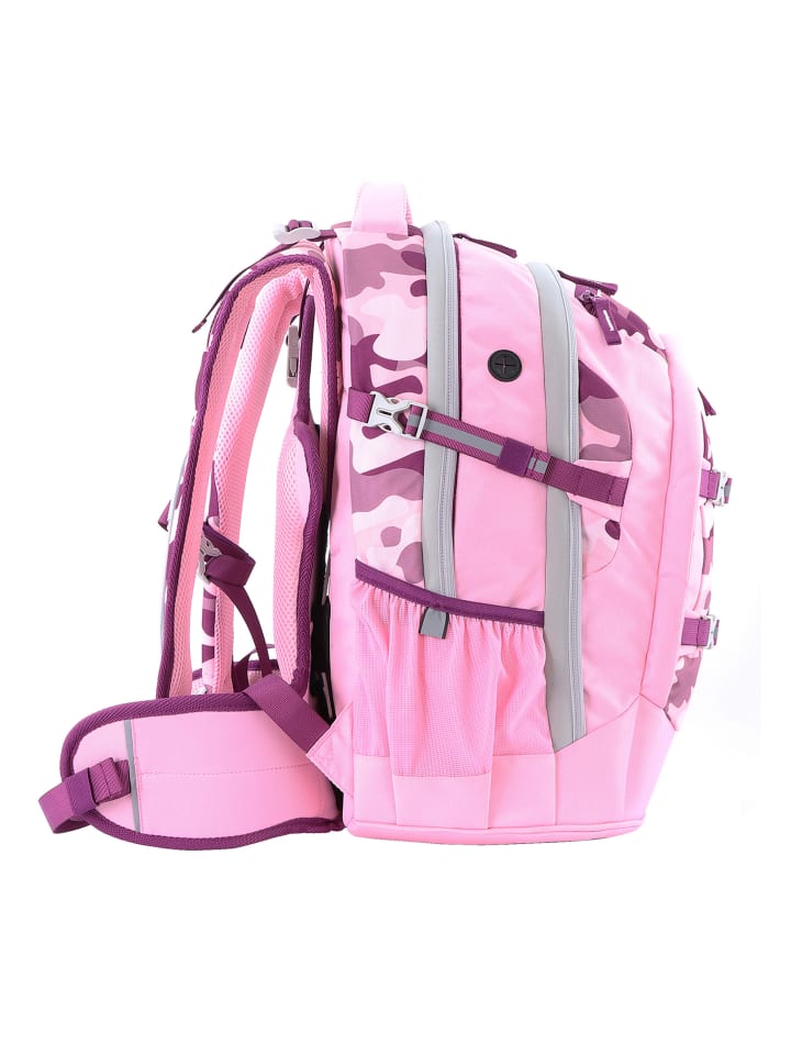 2Be Schulrucksack in pink-weinrot günstig kaufen onesize