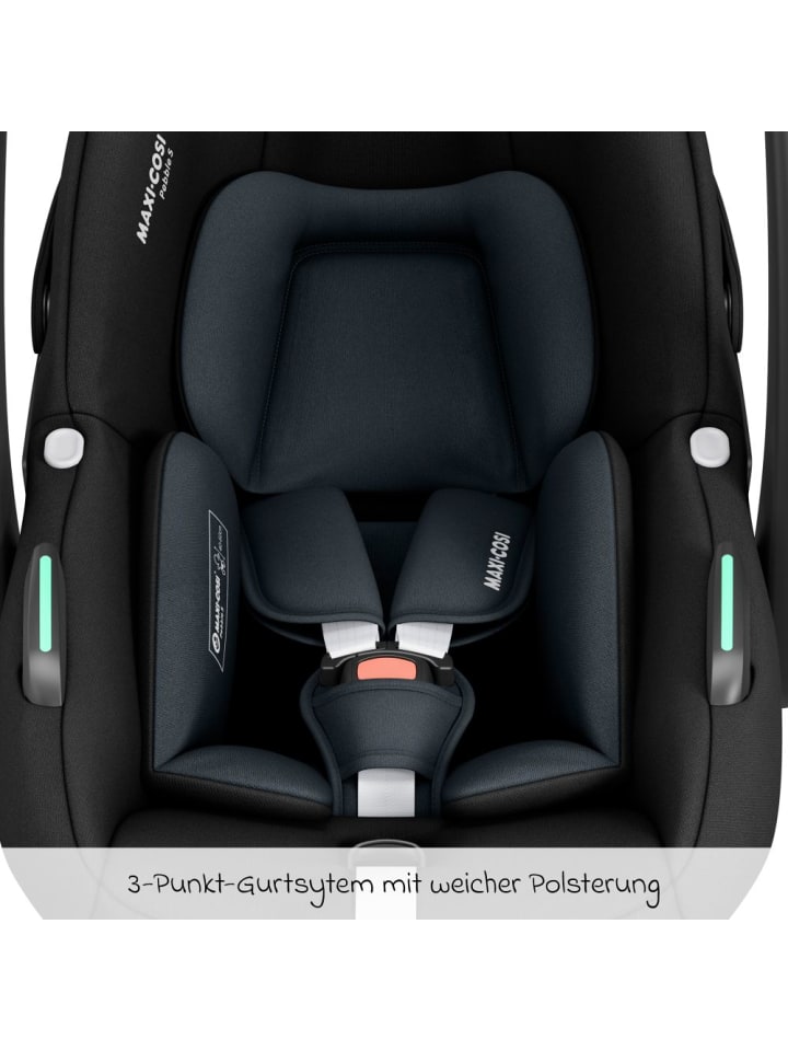 Maxi-Cosi Babyschale Pebble S i-Size ab Geburt - 15 Monate (40 in schwarz günstig kaufen onesize