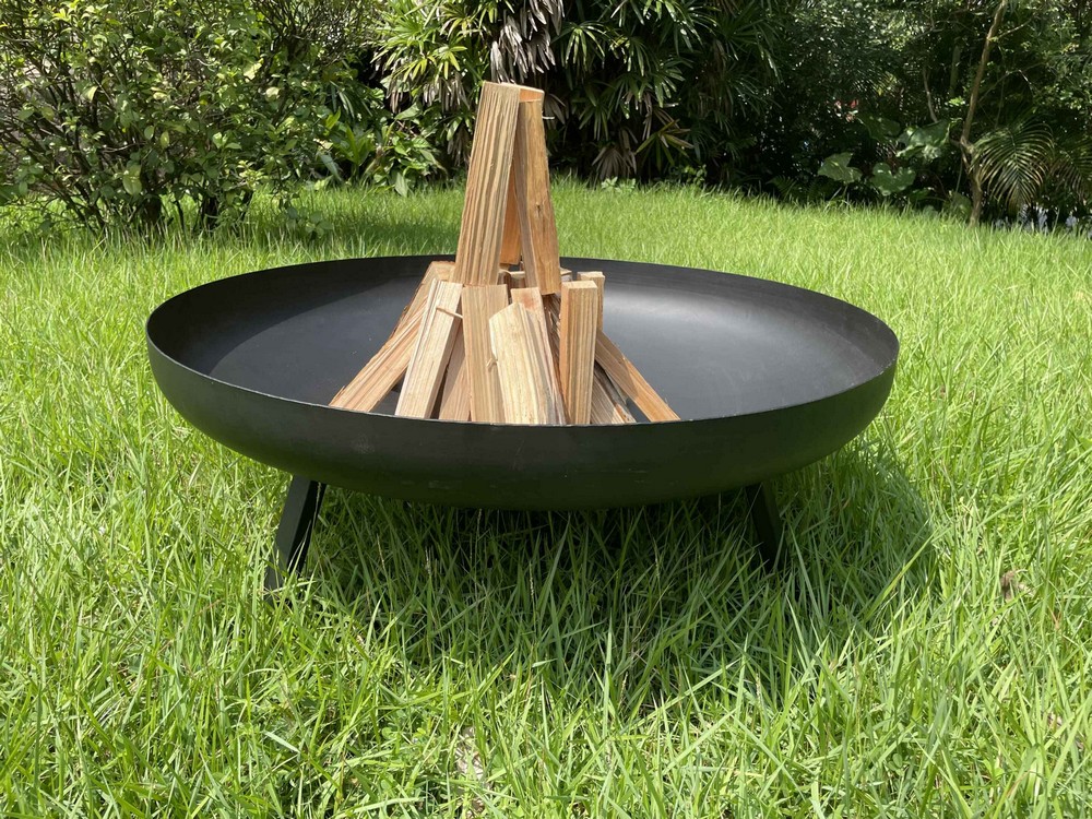 HC Garten & Freizeit Feuerschale, Ø Ca. 80 cm - Schwarz