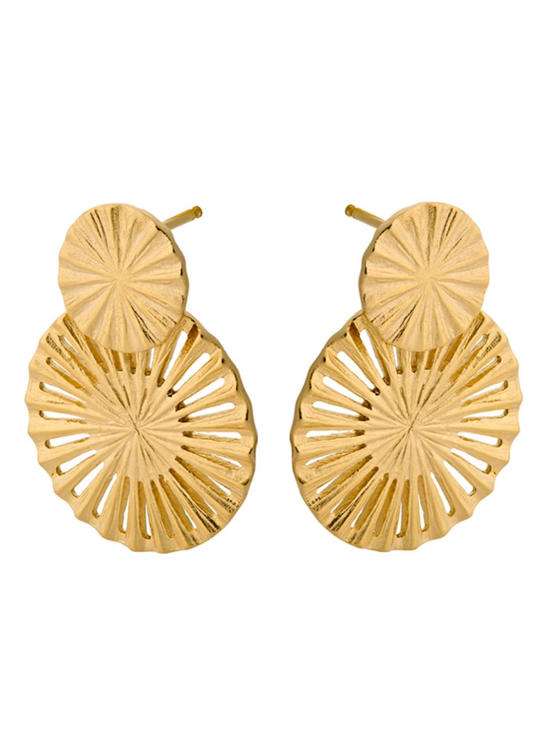 Pernille Corydon Waterdrop silver stud earrings
