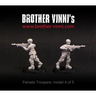 female troopers (28mm)