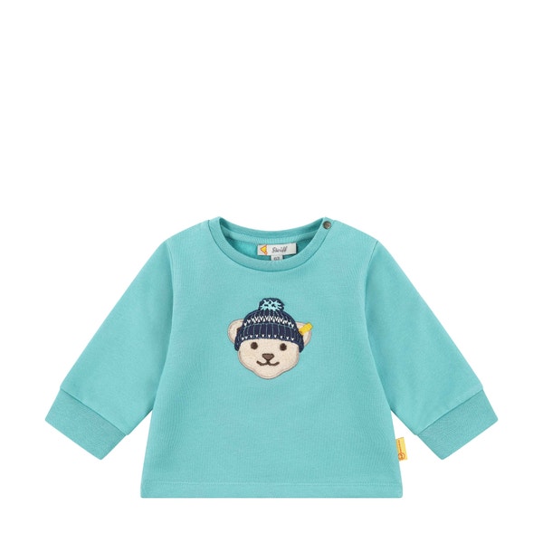Sweatshirt, mittelblau für Jungs