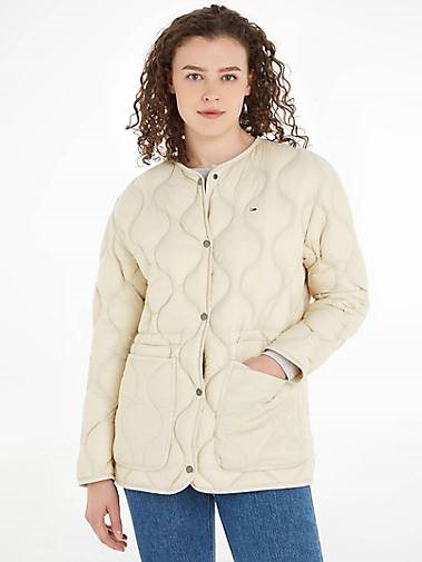 TOMMY-JEANS Damen Daunenjacke QUILTED