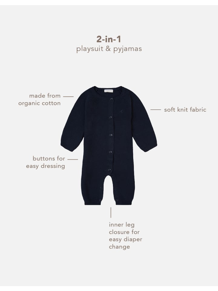 Noppies Strampler Monrovia in Navy günstig kaufen