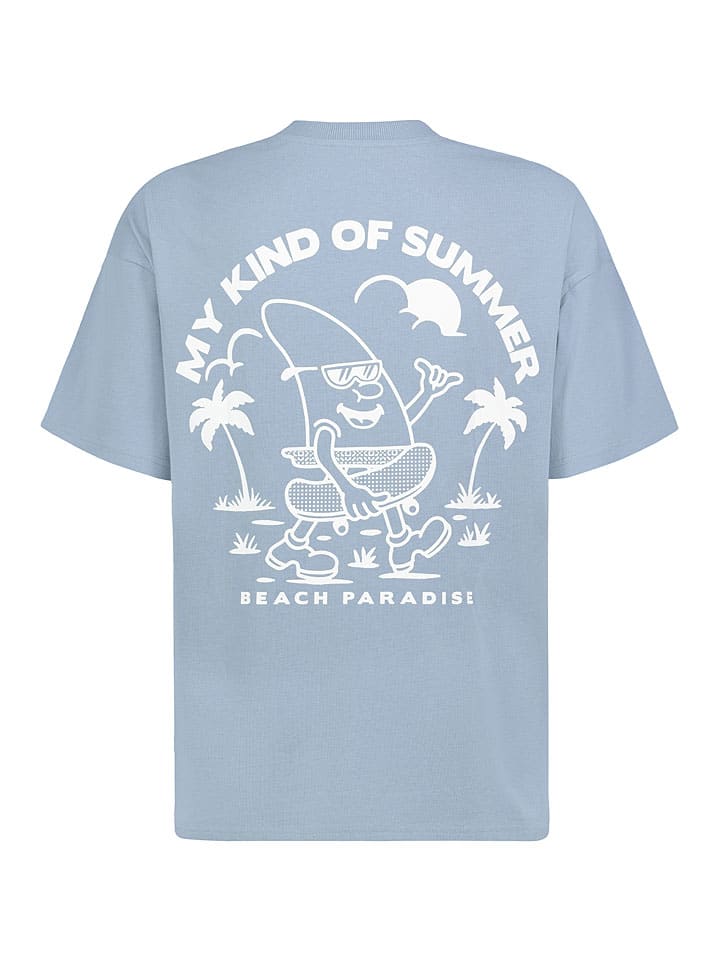 Authentic Style Shirt in Hellblau günstig kaufen