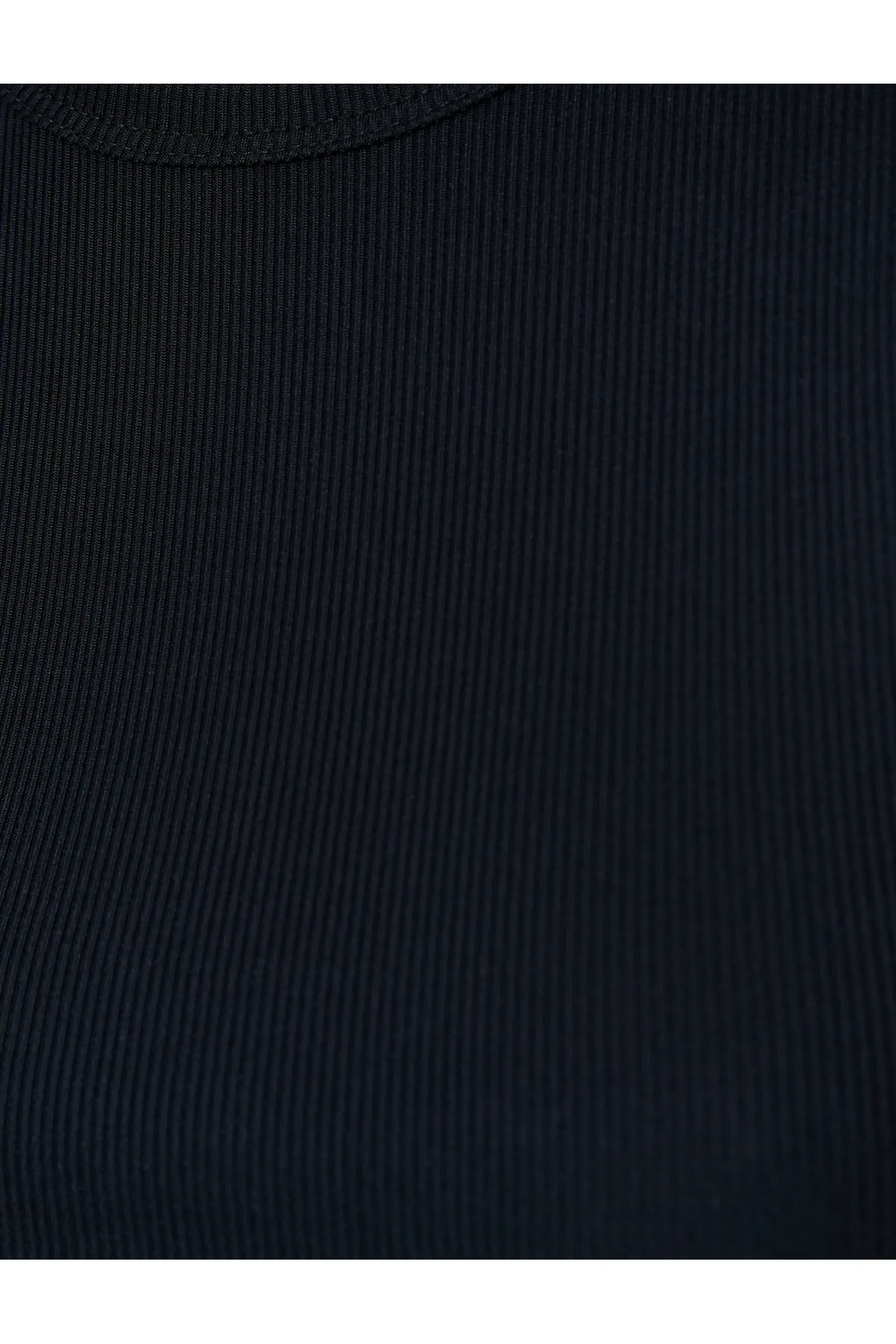 Koton  Basic-Tanktop mit geripptem Neckholder-Kragen