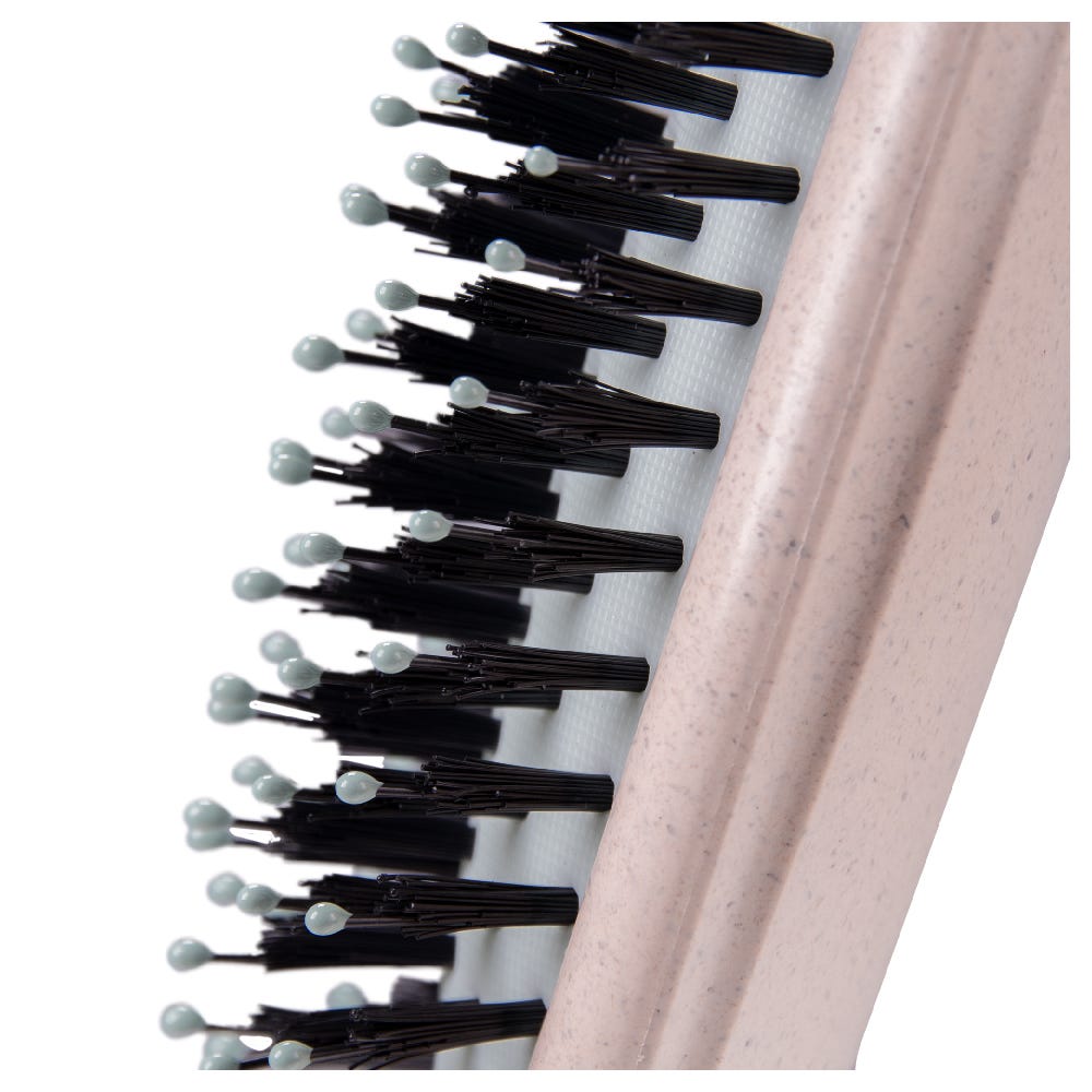 PARSA Beauty Vegane Pflegebürste groß oval beige