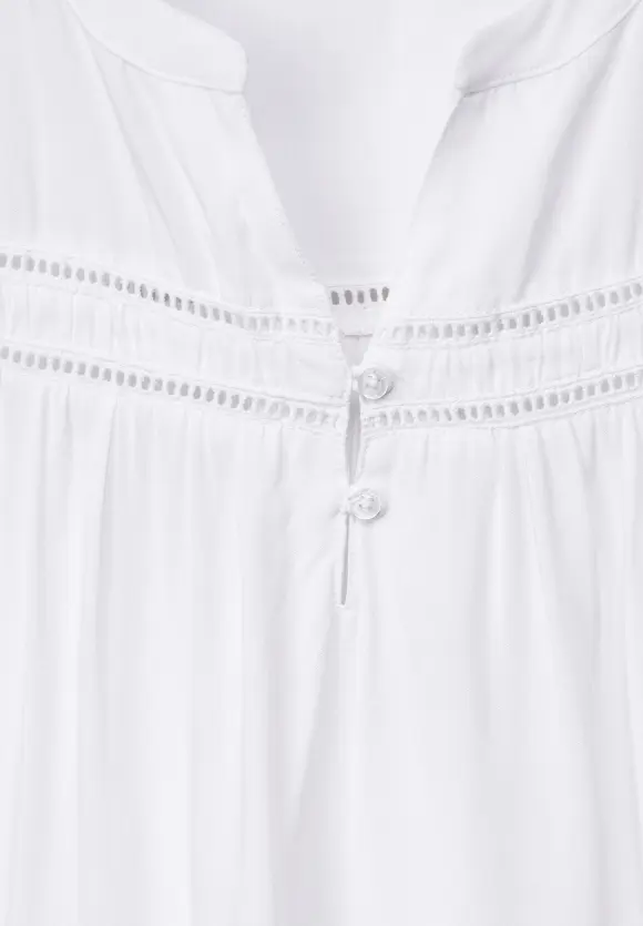 Street One Viskosebluse mit Häkeldetail