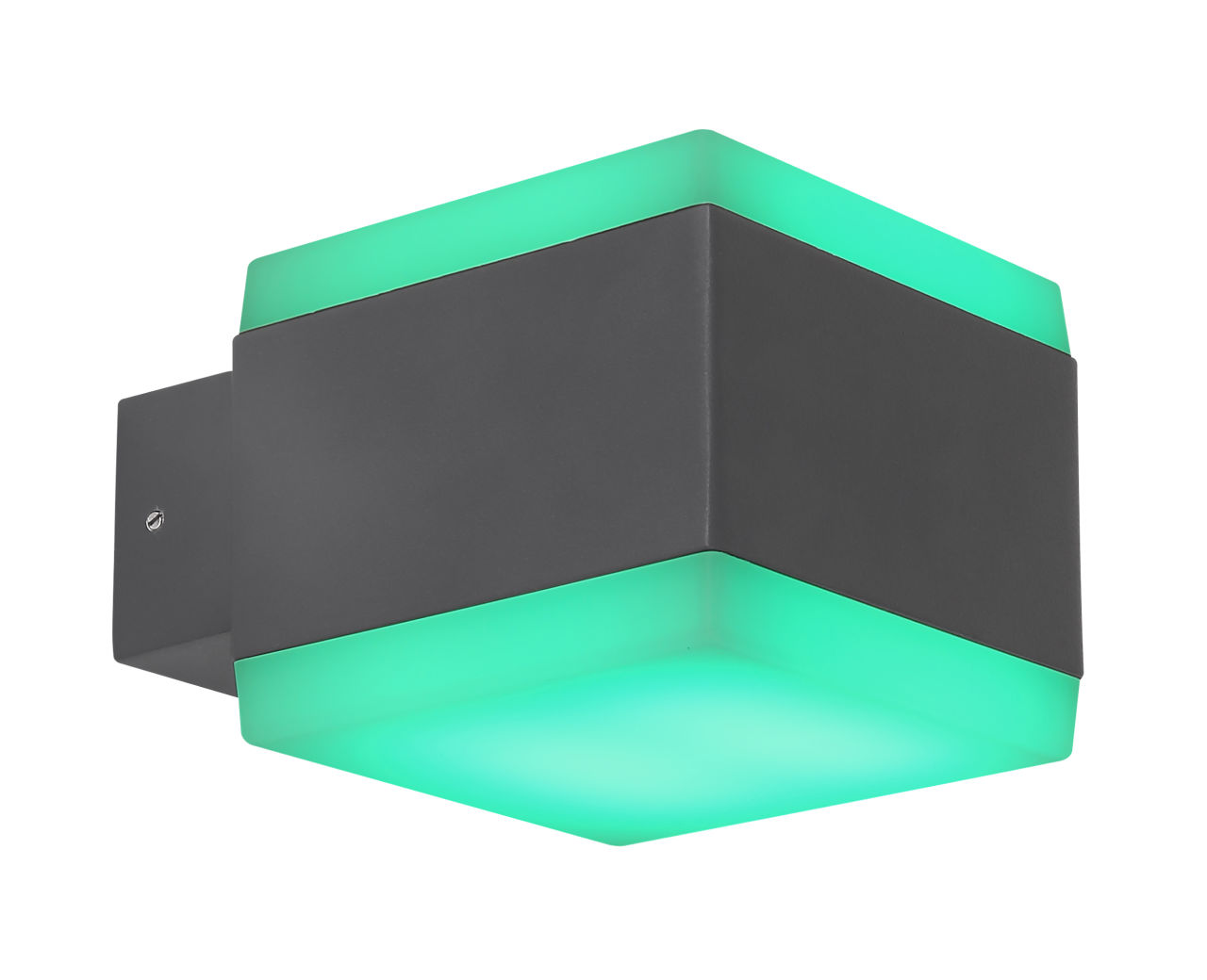 Globo Lighting - SLICE - Außenleuchte Aluminium anthrazit, RGBW LED