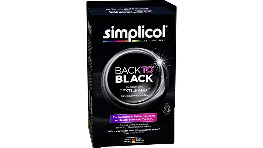 simplicol Back to Black 400 g