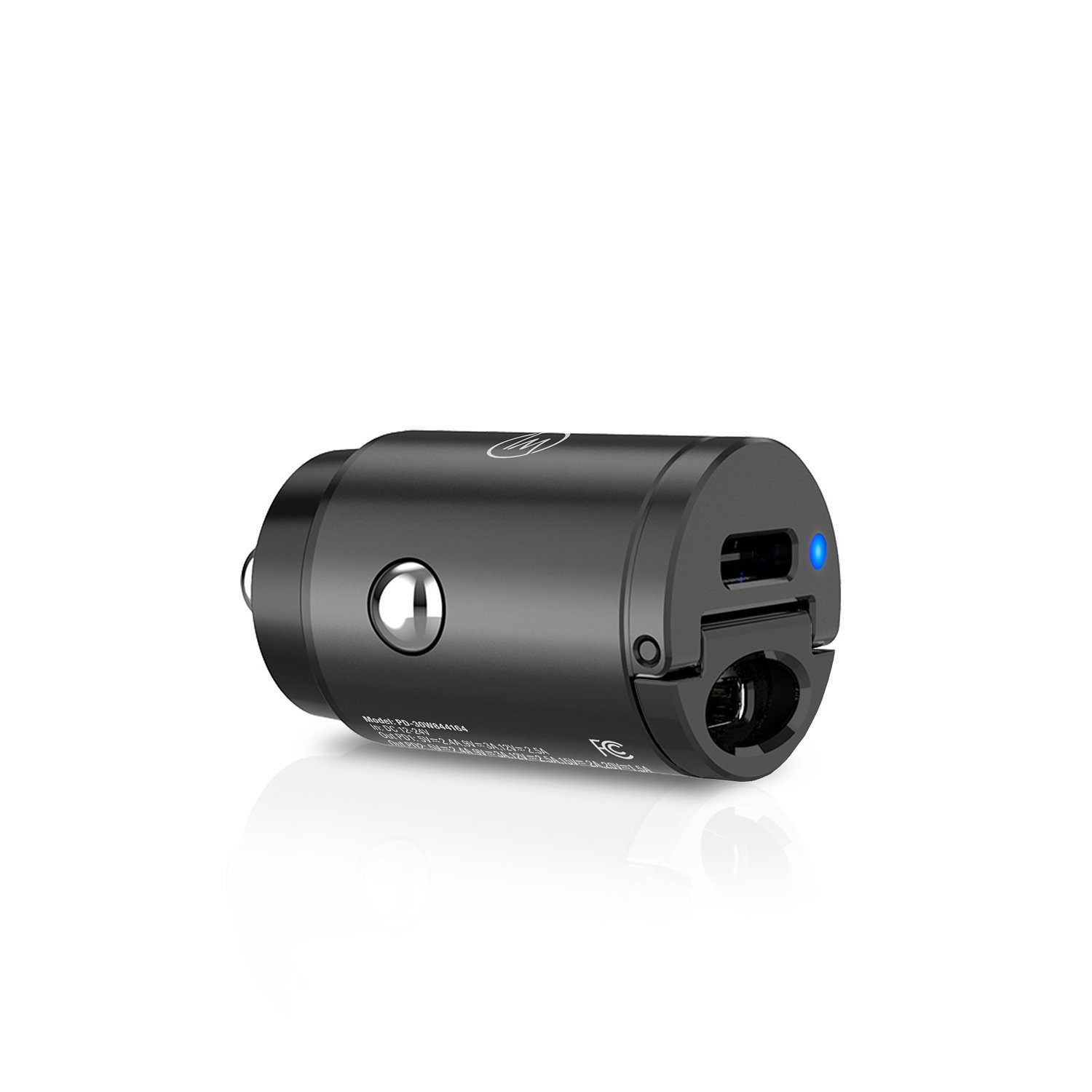 Wicked Chili 30W Dual USB-C PD Autoladegerät für iPhone 14 / 13 Auto-Adapter Zigarettenanzünder-Stecker zu USB C, USB-C, 2-fach USB-C Auto Ladegerät, 30W PD/QC3.0 KFZ-Schnellladegerät, Univer