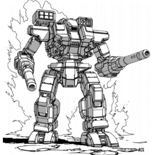 Warhammer WHM-6R – 70 tons - TRO 3039