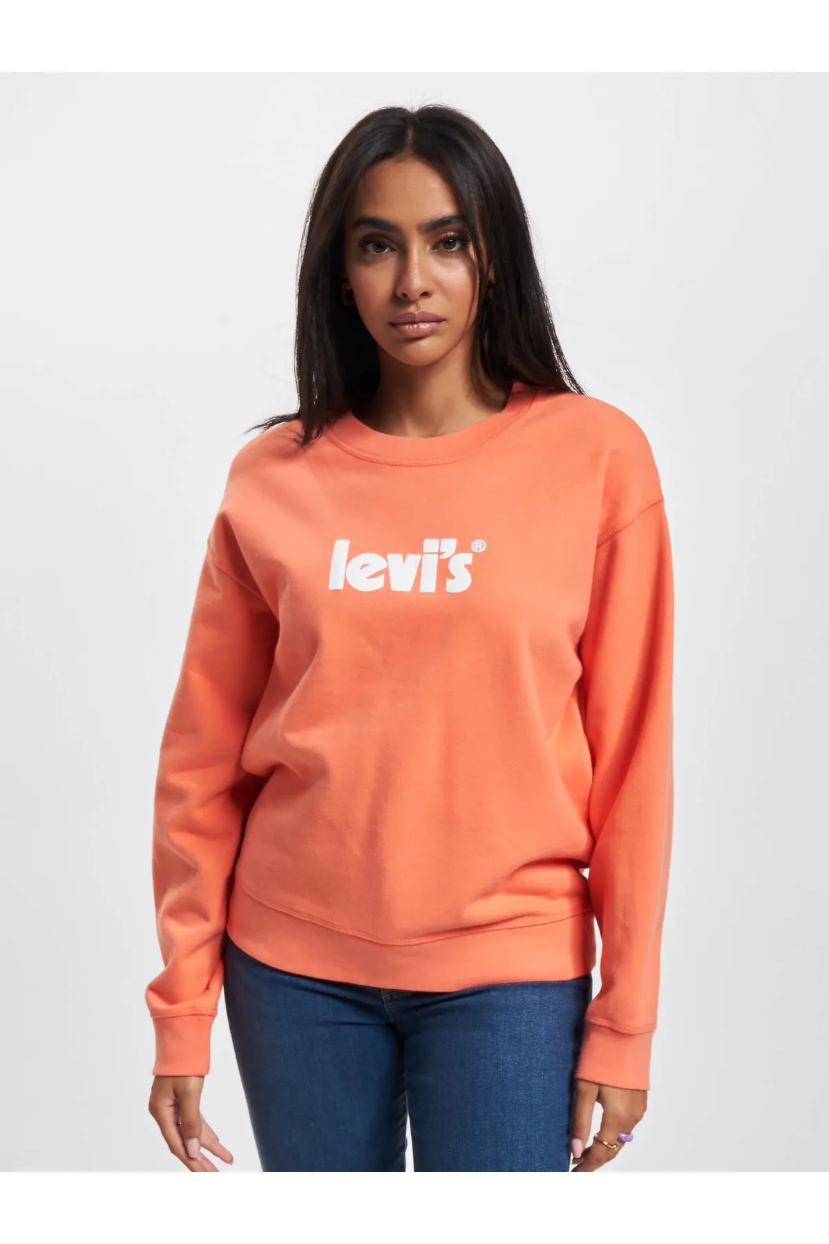 Levi&'s  Damen Levis Grafik Standard Crew Pullover
