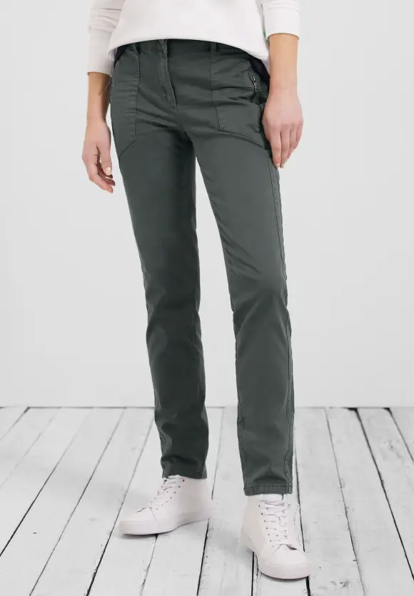 CECIL Loose Fit Hose mit Stretch