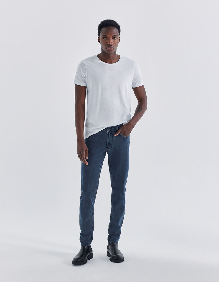 Jean SLIM gris bitume Rory Homme