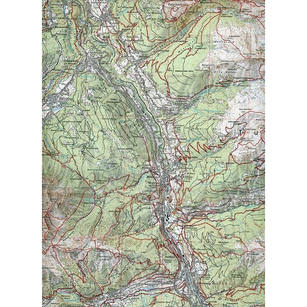 DAV Alpenvereinskarte 31/5 Innsbruck und Umgebung 1 : 50 000 Wegmarkierungen - Wanderkarte