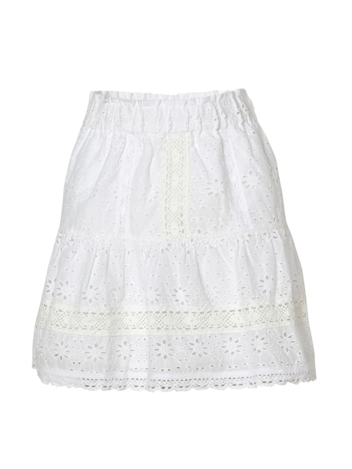 KOROSHI KURZER SKIRT in weiß günstig kaufen 40